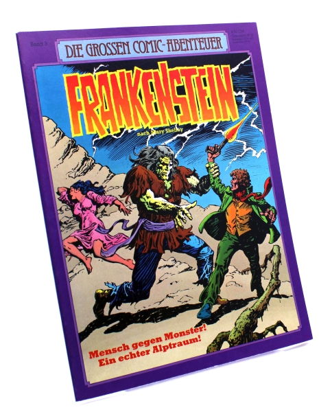 Die grossen Comic-Abenteuer Album Nr. 3: Frankenstein nach Mary Shelley von Ehapa